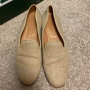 Stubbs and Wootton Linen Loafers